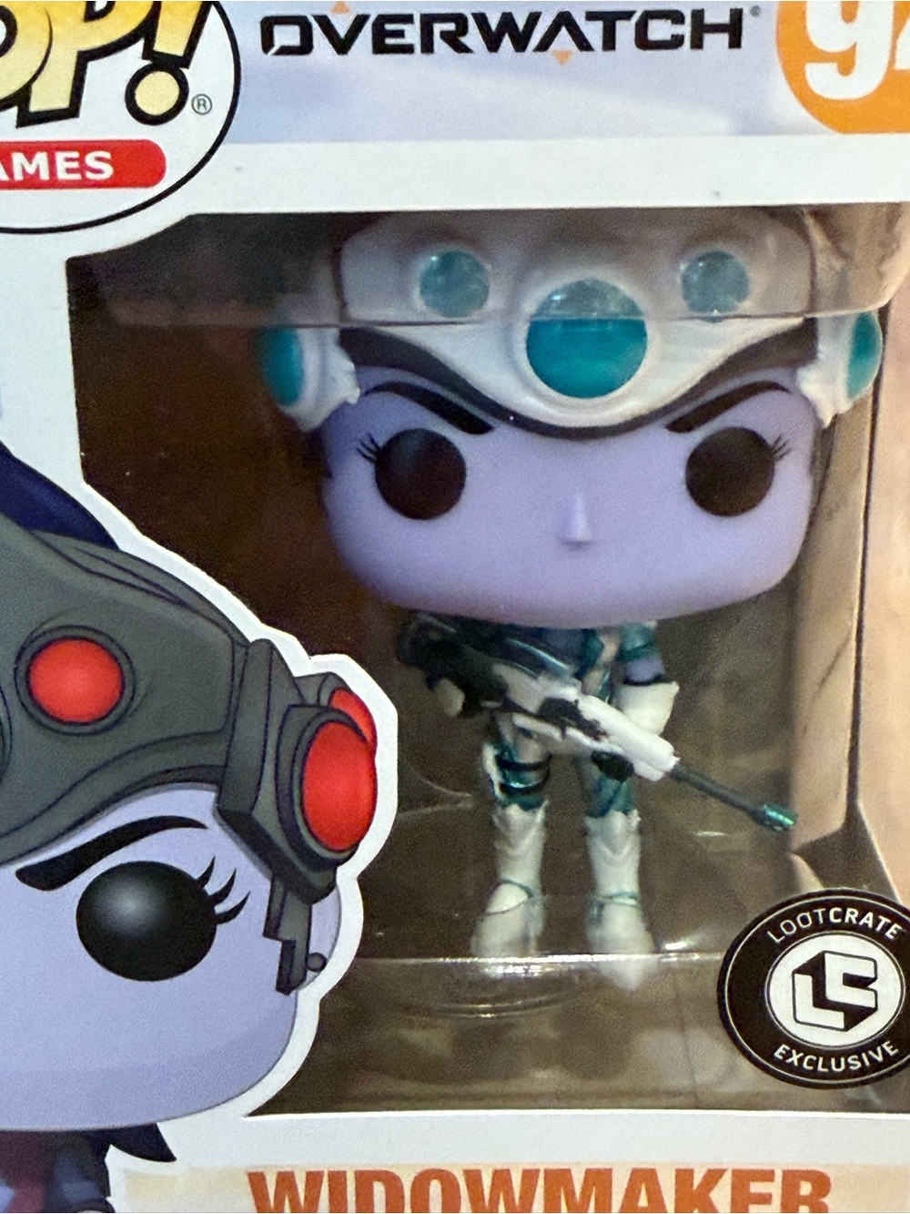 Funko Overwatch Widowmaker Vinyl Figure - Purple & Teal Accents